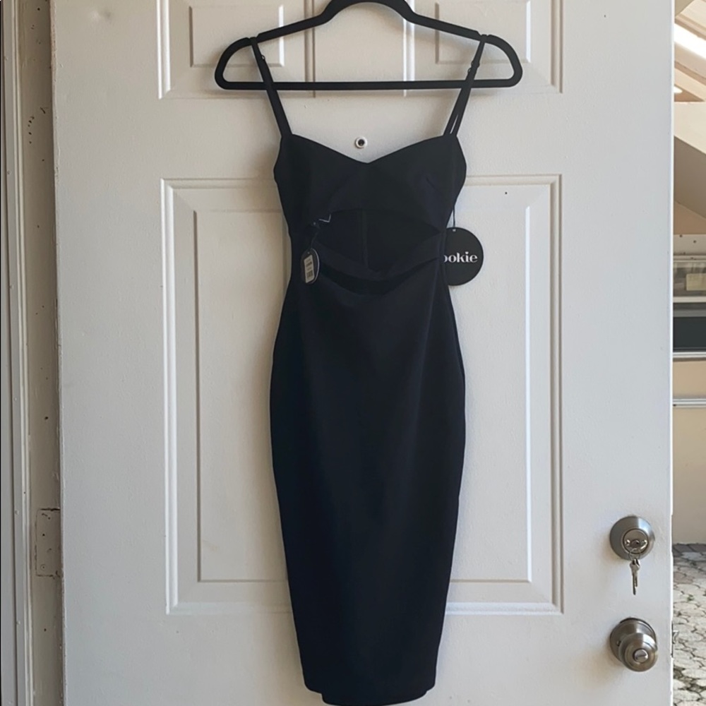 Black Bridget Bustier Dress